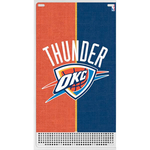 NBA OKC Thunder Split Xbox Series S Console Skin